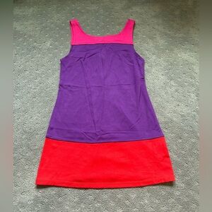 Alice + Olivia Color Block Shift Dress Size XS
